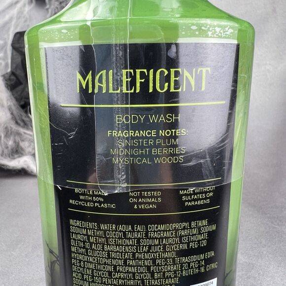 Bath & Body Works Disney Villains Maleficent Body Wash Limited Edition RARE Gift - Picture 6 of 10